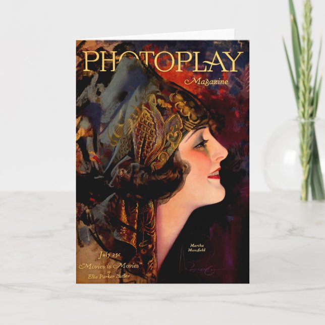 1920 Photoplay magazine cover Card (Front)