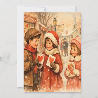 1920 Vintage-Style Valentine's Day Card