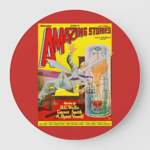 1920s Amazingderedd Large Clock