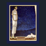 1920's Art Deco Pochoir "Two Doves" Poster<br><div class="desc">1920s Gazette Bon Ton,  Art Deco,   Pochior by Paul Poiret. 11x14 shown here.  Standard 16x20 also available,  as well as,  custom sizes.</div>