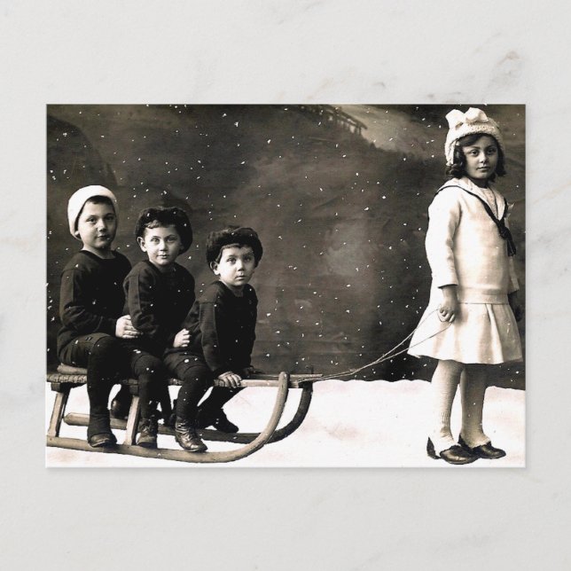 1920's Christmas Postcard (Front)