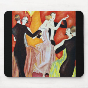 1920's Dancing Couples Mouse Pad