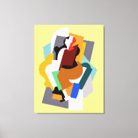 1920s figure abstract woman vintage art