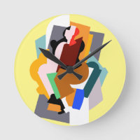 1920s figure abstract woman vintage art