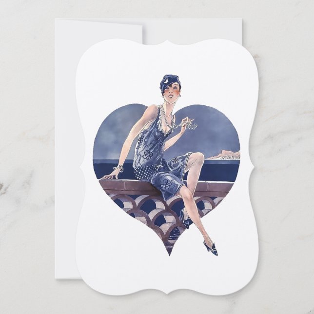 1920's French Art Card (Front)