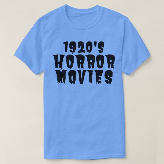 1920s Horror Addict 1 T-Shirt (Design Front)