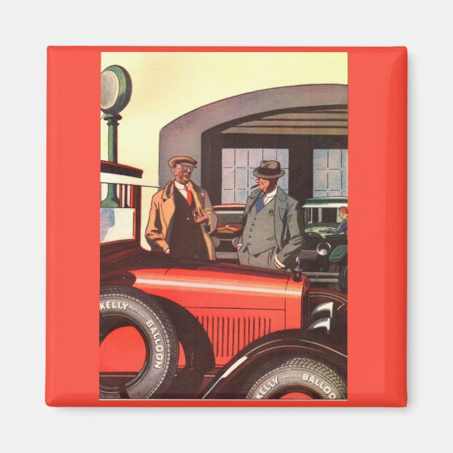 1920s Kelly Springfields tire ad - another one Magnet (Front)