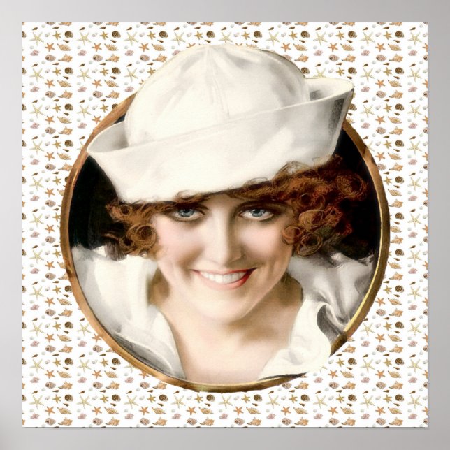 1920s Sailor Girl Poster (Front)