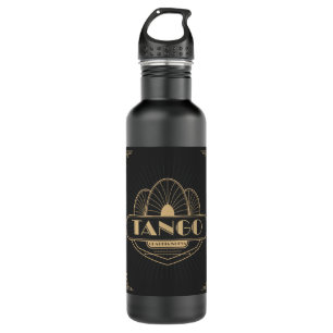 1920s Tango Art Deco Speakeasy Flapper 710 Ml Water Bottle