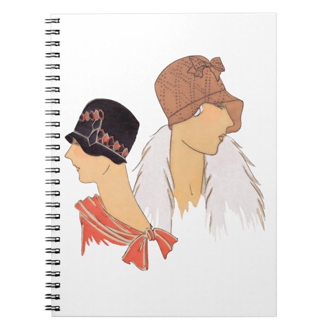 1920s women's fashion notebook (Front)