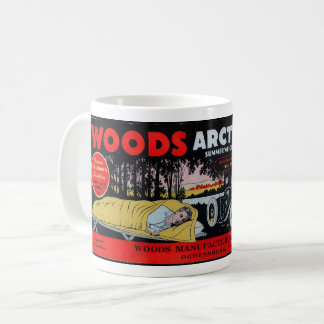1920S 'WOODS ARCTIC JUNIOR' PAMPHLET ART COFFEE MUG