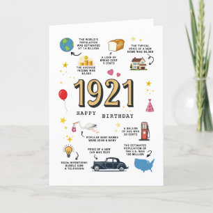 1921 Birthday Card For Grandpa