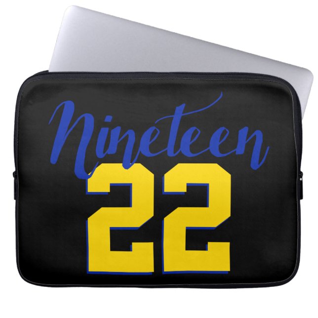 1922 Laptop Sleeve (Front)