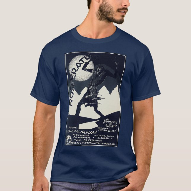1922 NOSFERATU Poster T-Shirt (Front)