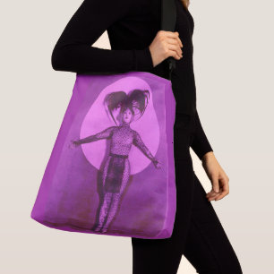 1922 oddball movie star get-up - lavender crossbody bag