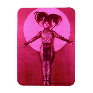 1922 oddball movie star get-up - pink magnet