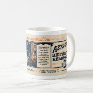1924 ASTROLOGY PAMPHLET MAY TAURUS COFFEE MUG