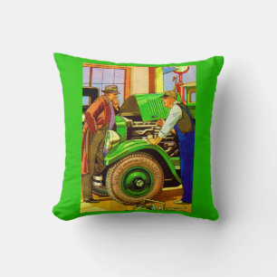 1924 Kelly Springfield balloon tires ad print Cushion