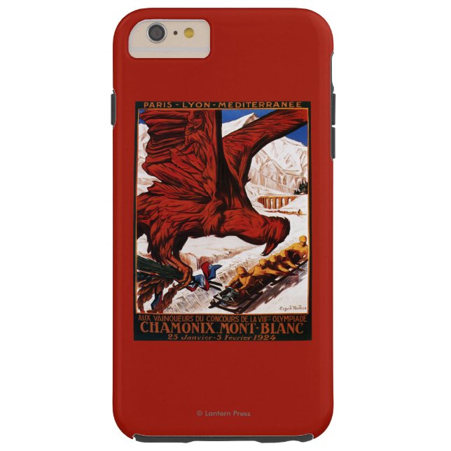 1924 Olympic Winter Games Poster Case-Mate iPhone Case (Back)