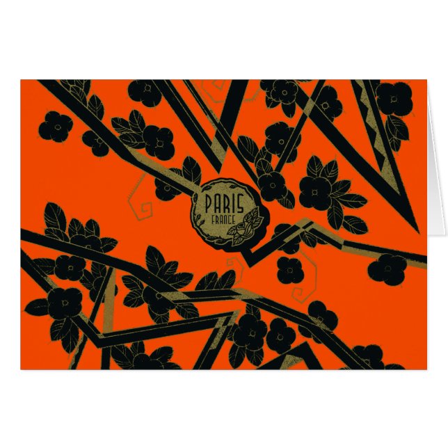 1925 Art Deco Paris France perfume (Front Horizontal)