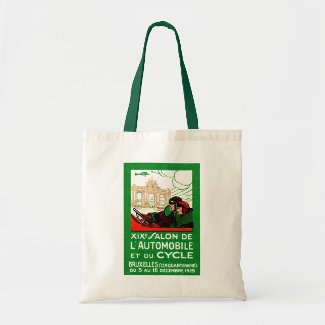 1925 Brussels Automotive Exposition Tote Bag (Front)