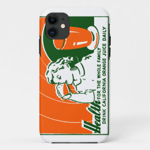 1925 Drink Orange Juice Case-Mate iPhone Case