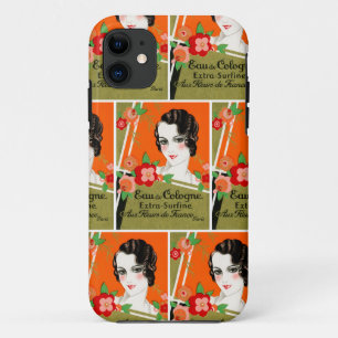 1925 Flowers of Paris France Perfume iPhone 11 Case