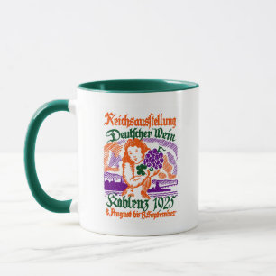 1925 German Wine Festival Mug
