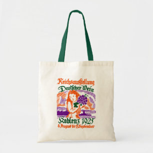 1925 German Wine Festival Tote Bag
