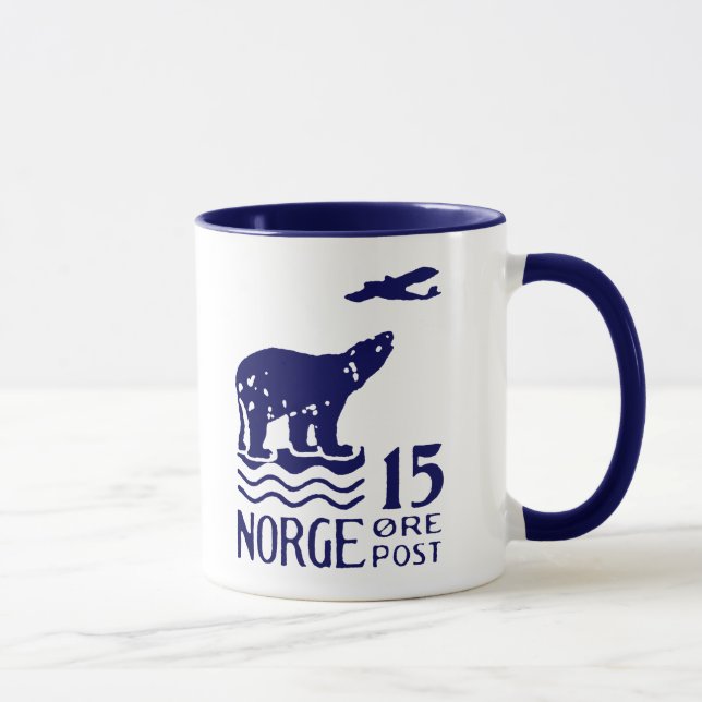 1925 Norwegian Polar Bear Mug (Right)