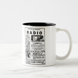 1927 Bremer Tully Radio Ad Mug