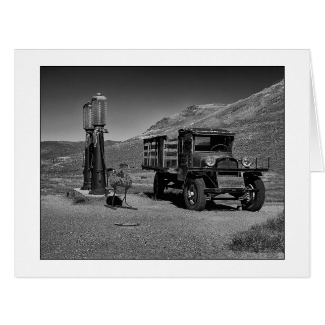 " 1927 Dodge Graham " Black and White Version (Front Horizontal)