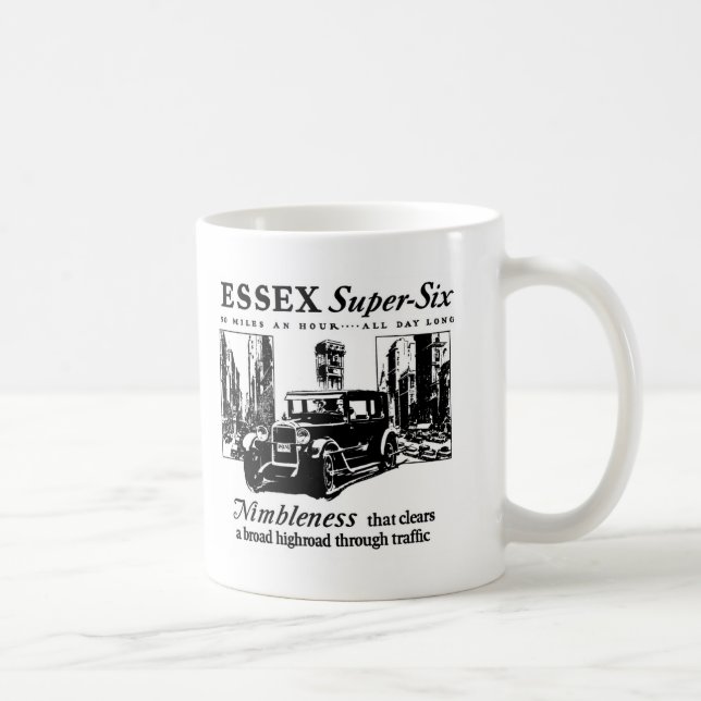 1927 Essex Super-Six auto ad Mug (Right)
