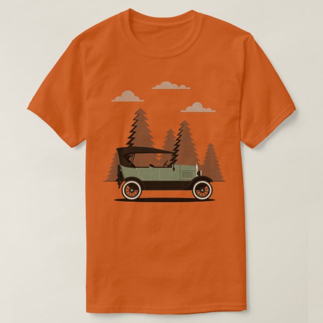 1927 ModelT Touring T-Shirt (Design Front)