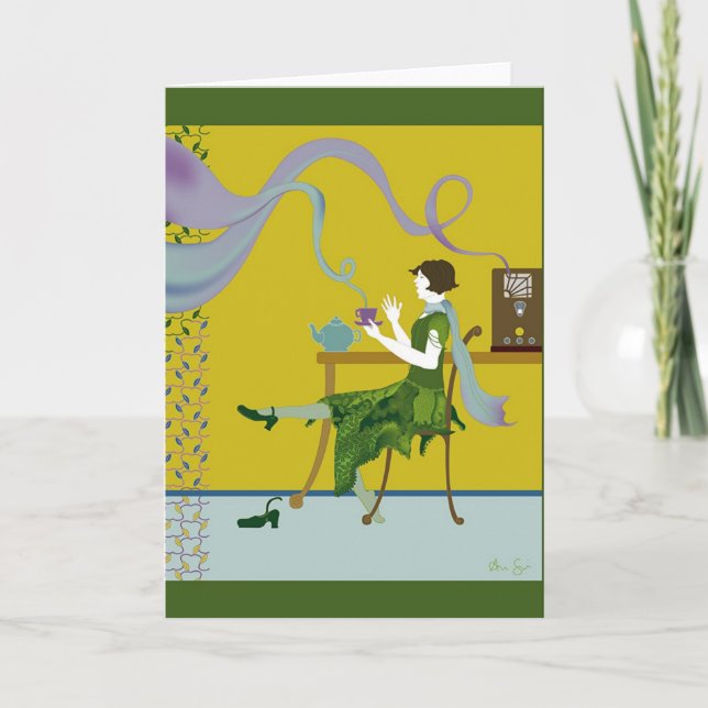 '1927TEADANCE' CARD (Front)