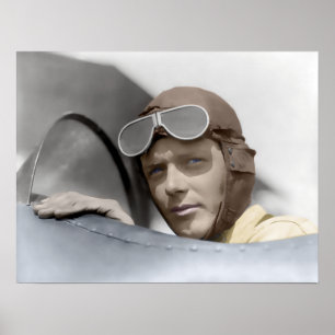 1928 CHARLES LINDBERGH POSTER
