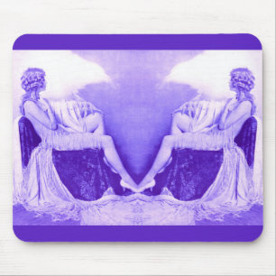 1928 Ziegfeld girl times two Mouse Pad
