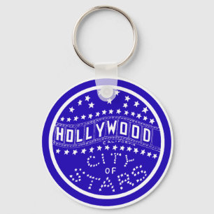 1930 Hollywood California Key Ring