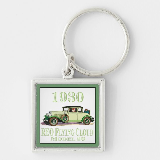 1930 REO Flying Cloud Model 20 Key Ring (Front)