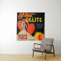 1930s art deco El-West Delite Florida Citrus Fruit