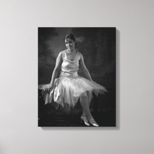1930s Black Woman Canvas Print