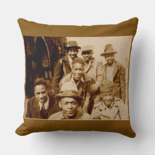 1930s boyz from the hood RPPC Cushion