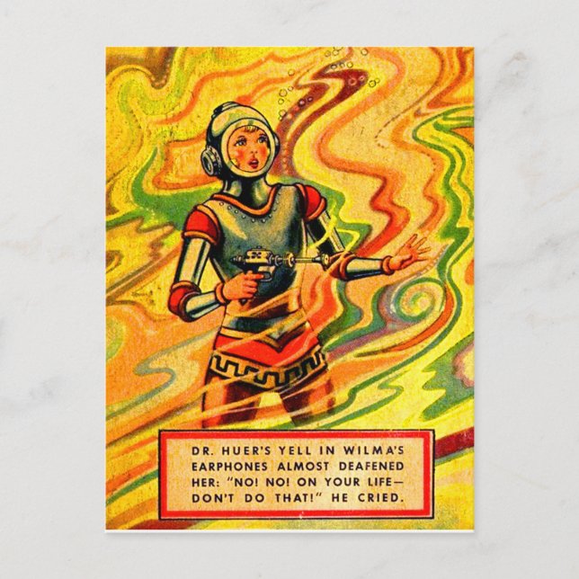 1930s Buck Rogers comic Wilma Deering Postcard (Front)