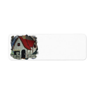 1930s Cottage Address Label to Personalise