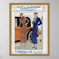 1930s Fashion Ad from a Dutch magazine 1933