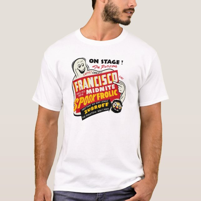 1930's Francisco's Spook Frolic T-Shirt (Front)