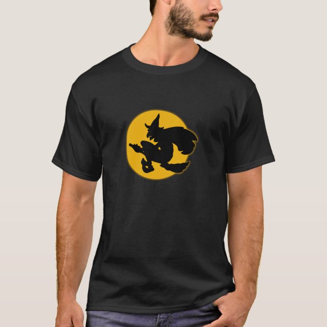 1930s Halloween Witch T-Shirt (Front)
