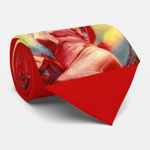 1930s hottie print tie