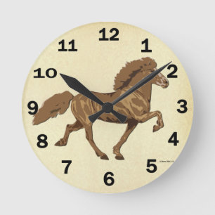 1930's Icelandic Round Clock