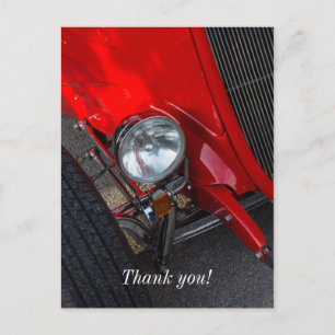 1930's Roadster Postcard